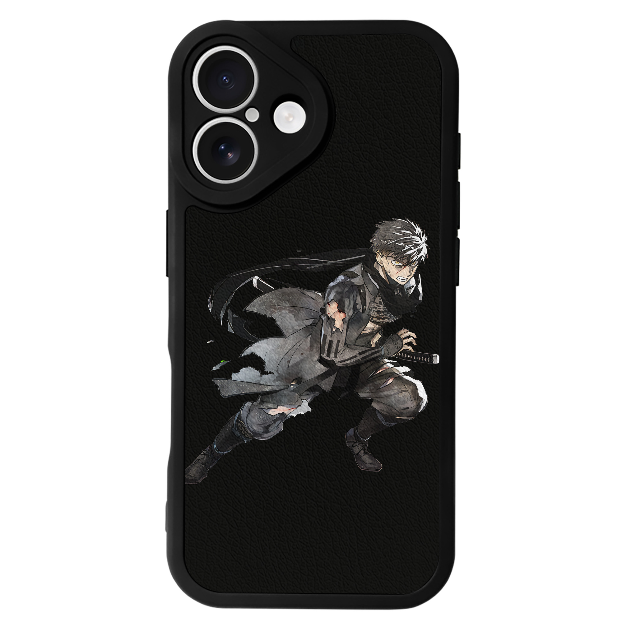 （画像用） 刀剣乱舞 Touken Ranbu 【iPhone 16シリーズ対応】シリコンスマホケース（レザー調） 材質：シリコン